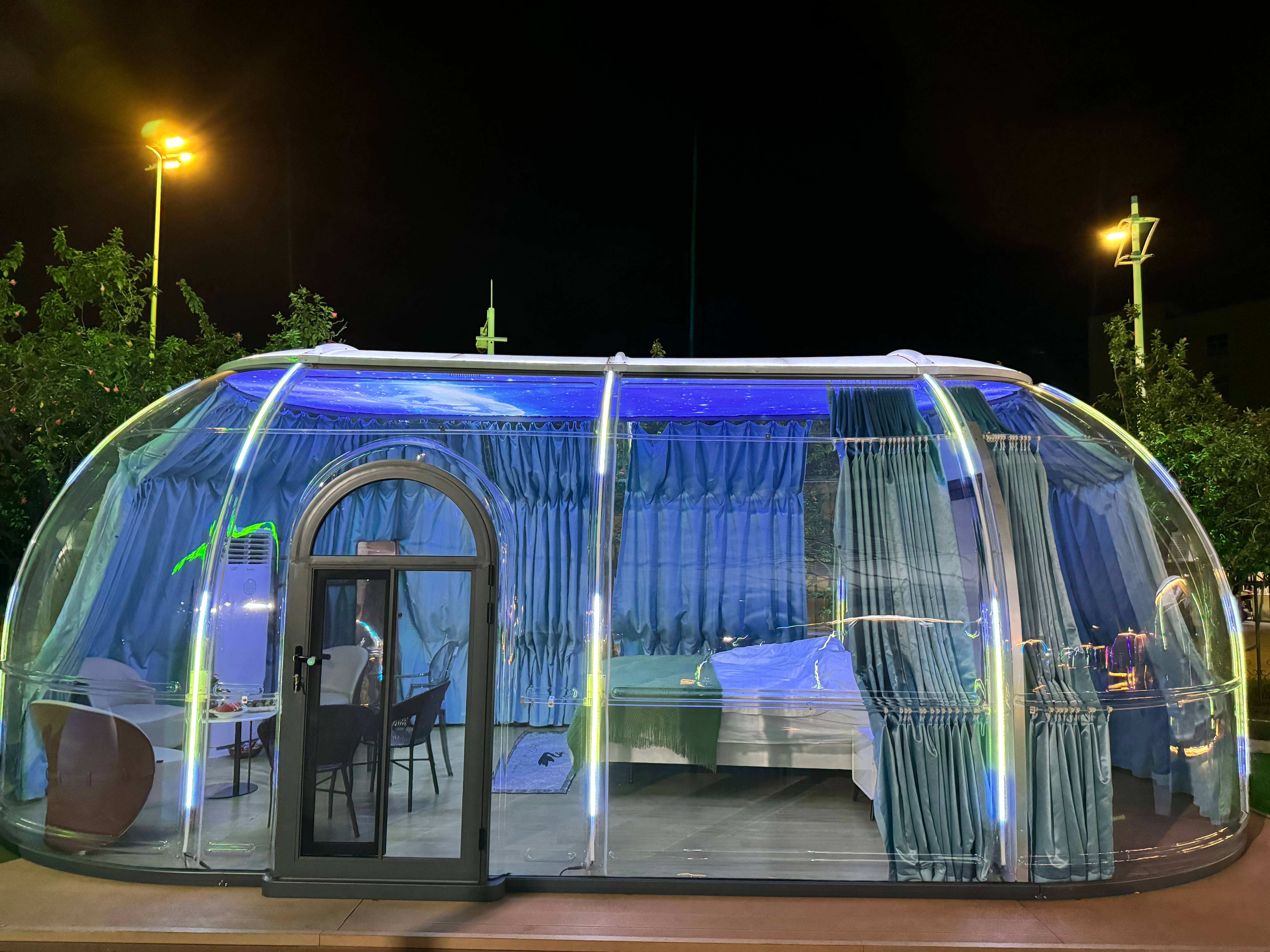 7.8-Meter Transparent Starry P - Plastic Dome Clear ulasan dan harga