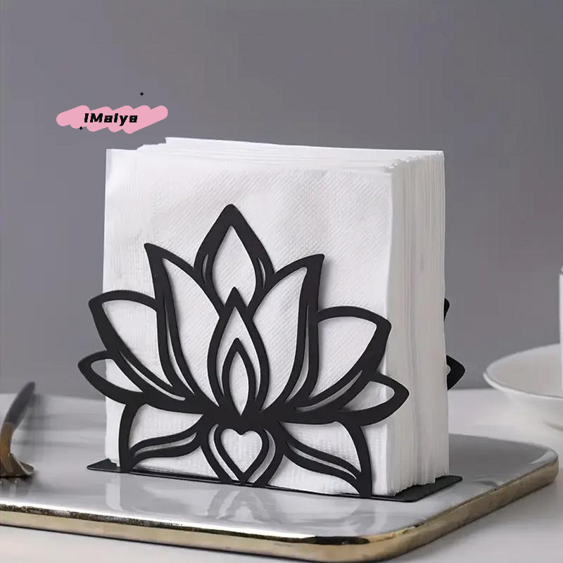 1Pc Lotus Flower Napkin Holder - Agar Tissue Culture ulasan dan harga