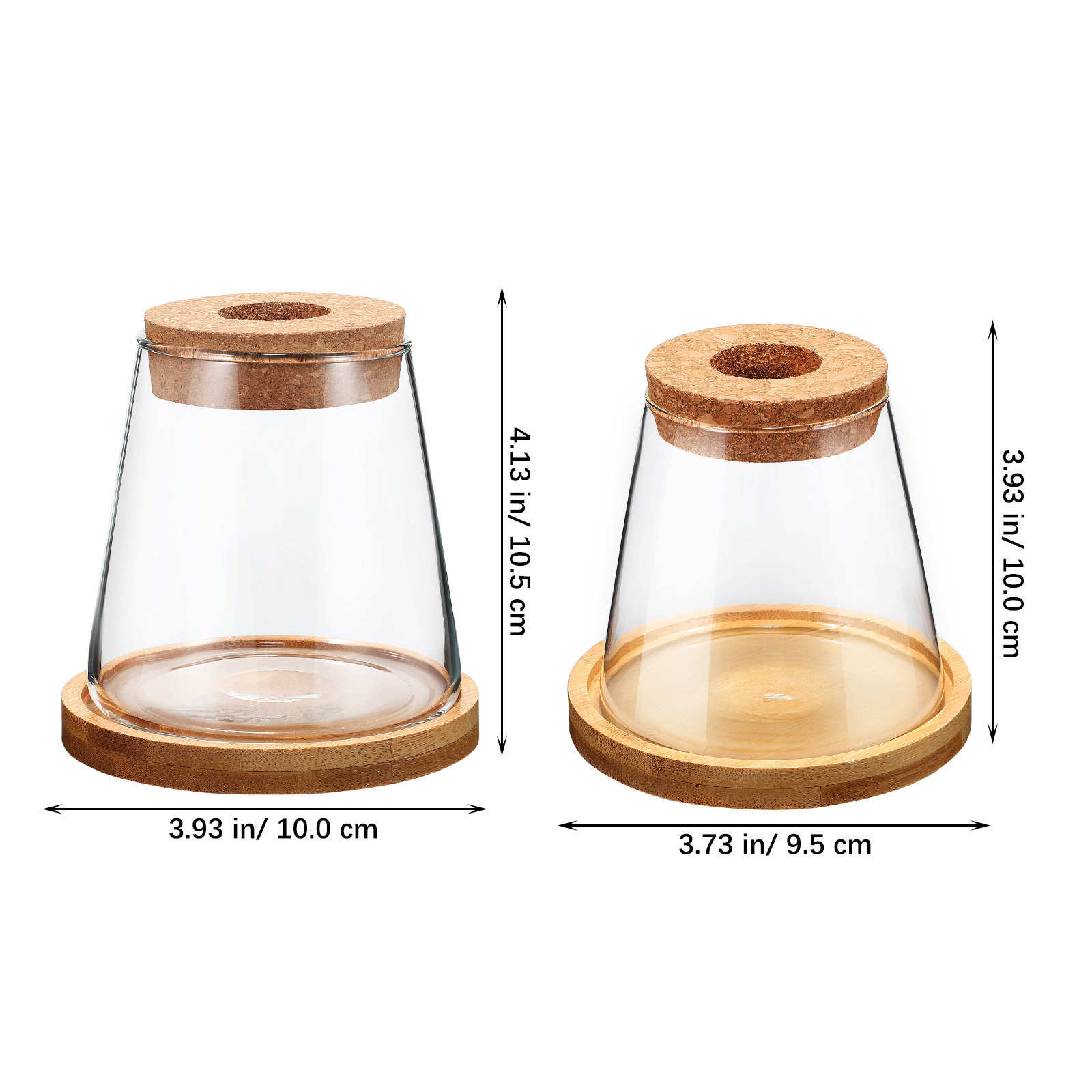 2Pcs Water Planters Glass Prop - Propagation Station Vase ulasan dan harga