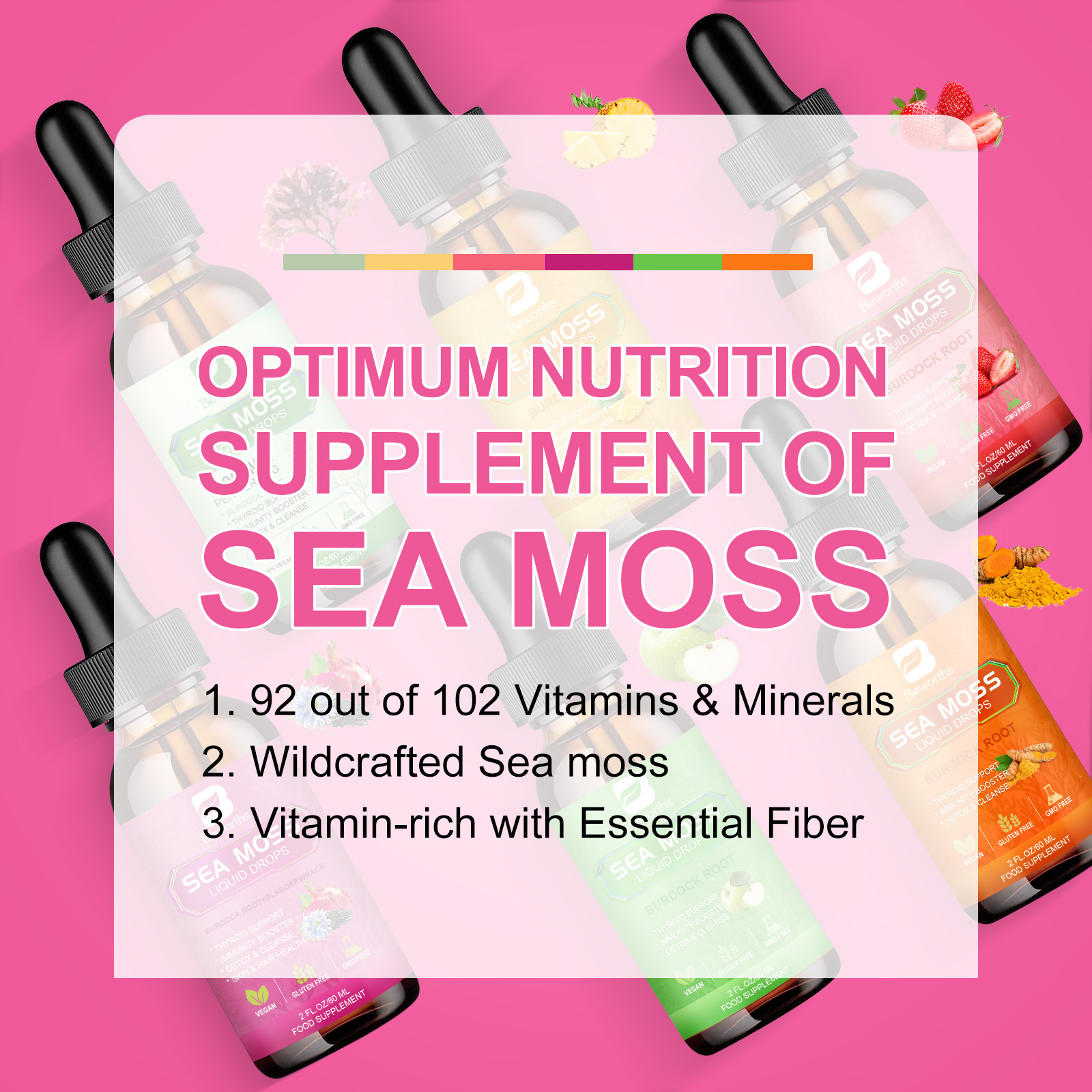 BEWORTHS 3000MG Seamoss Liquid - Root Stimulator Liquid ulasan dan harga