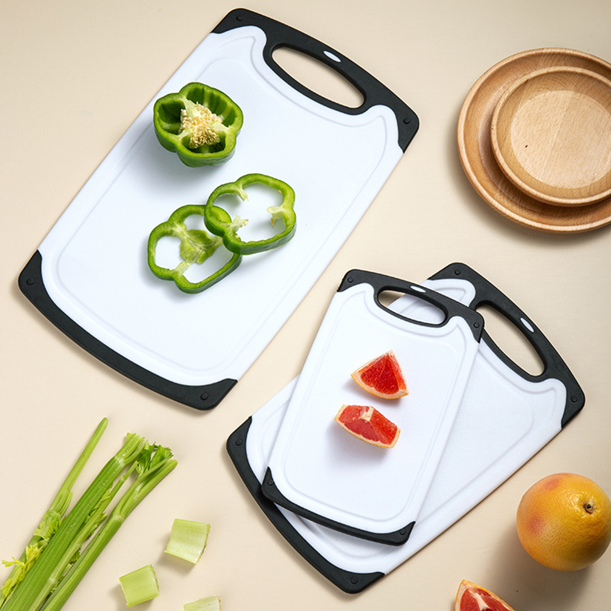 Double-Sided Plastic Cutting B - Cutting Board Foam ulasan dan harga