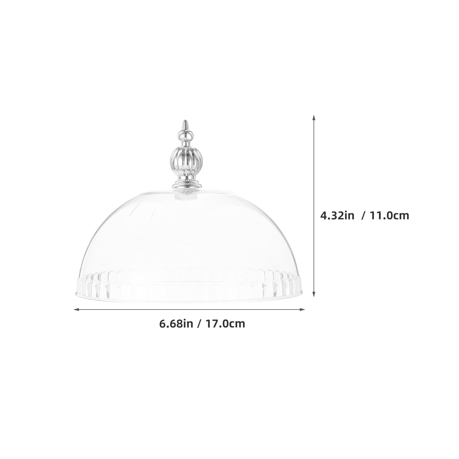 Plastic Clear Cake Dome Cover  - Plastic Dome Clear ulasan dan harga