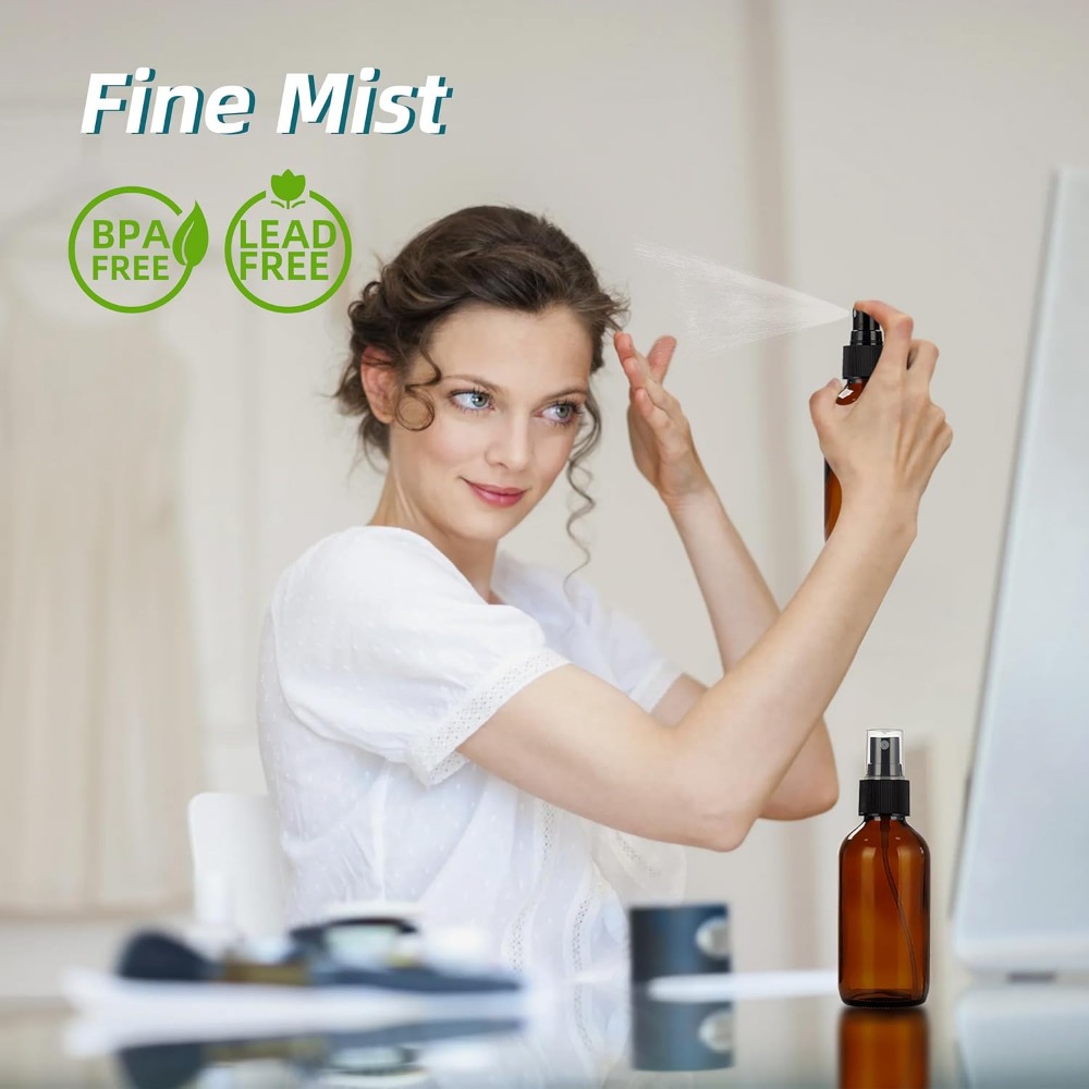 4 oz Amber Glass Spray Bottles - Misting Bottle Fine ulasan dan harga