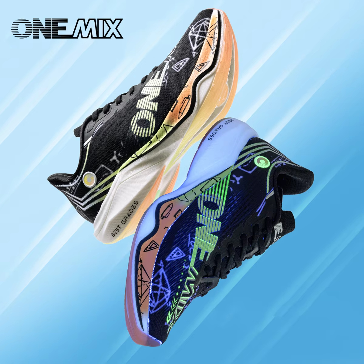 ONEMIX Marathon Nylon Carbon B - Cutting Board Foam ulasan dan harga