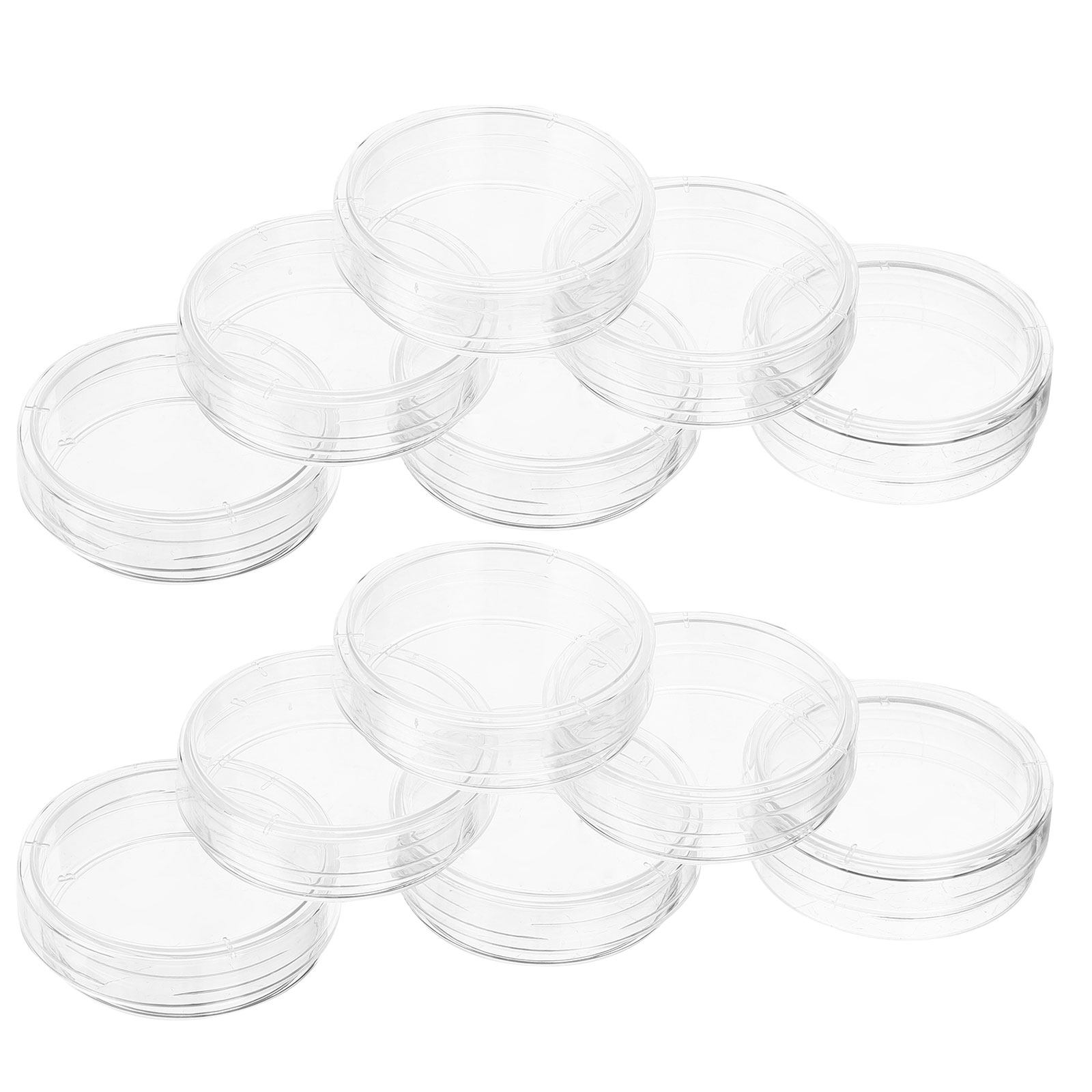 30Pcs Petri Dishes Clear Plast - Agar Tissue Culture ulasan dan harga